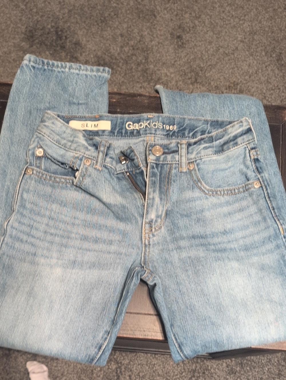 GAP Light Wash Skinny Jeans - Kids Slim Fit